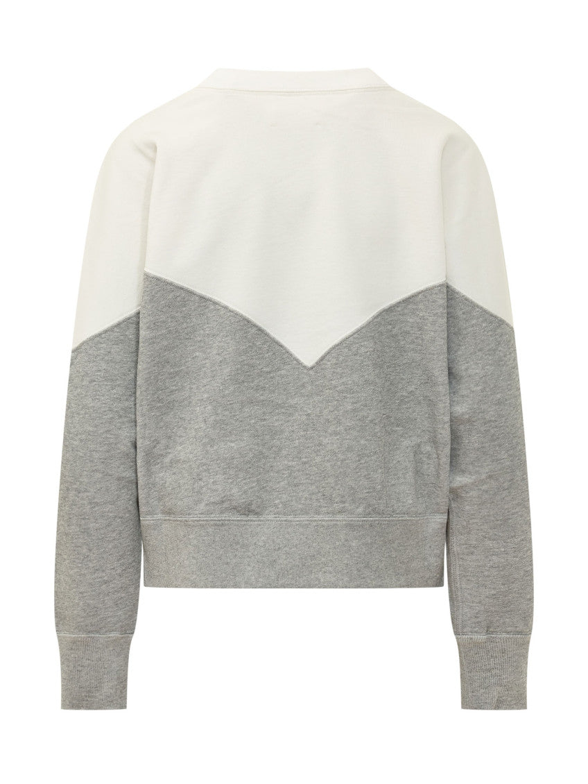 Light Grey Logo Round Neck Sweatshirt 2