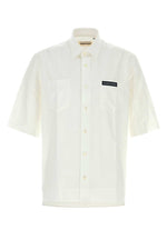White poplin Guardia shirt  1