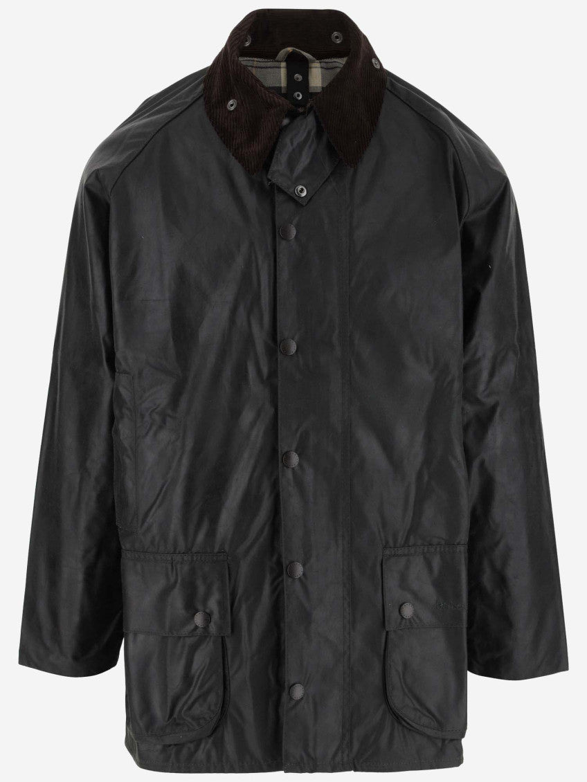 Black Embroidered Logo Jacket 1