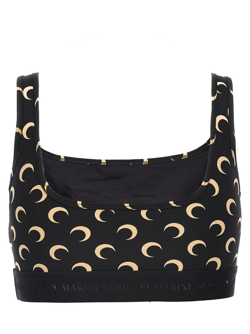 Black 'Moon' sporty top 2