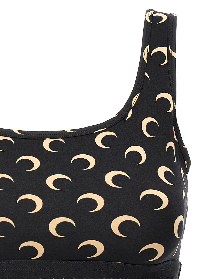 Black 'Moon' sporty top 3