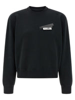Black 'Numeric signature MM6' sweatshirt 1