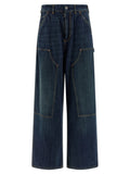 Blue Denim cotton jeans 1