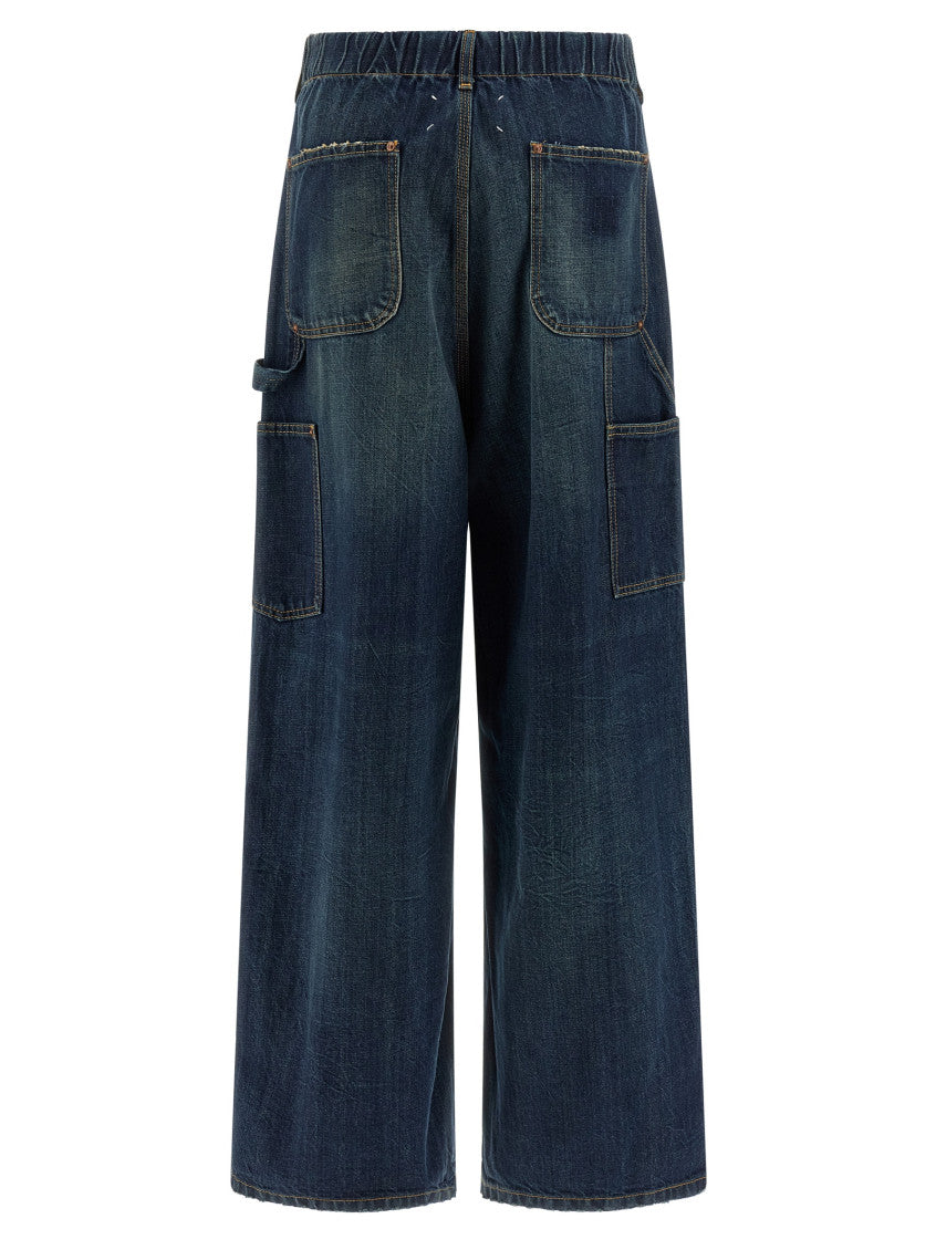 Blue Denim cotton jeans 2