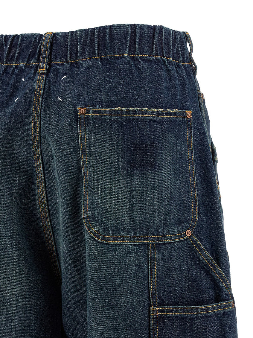 Blue Denim cotton jeans 4