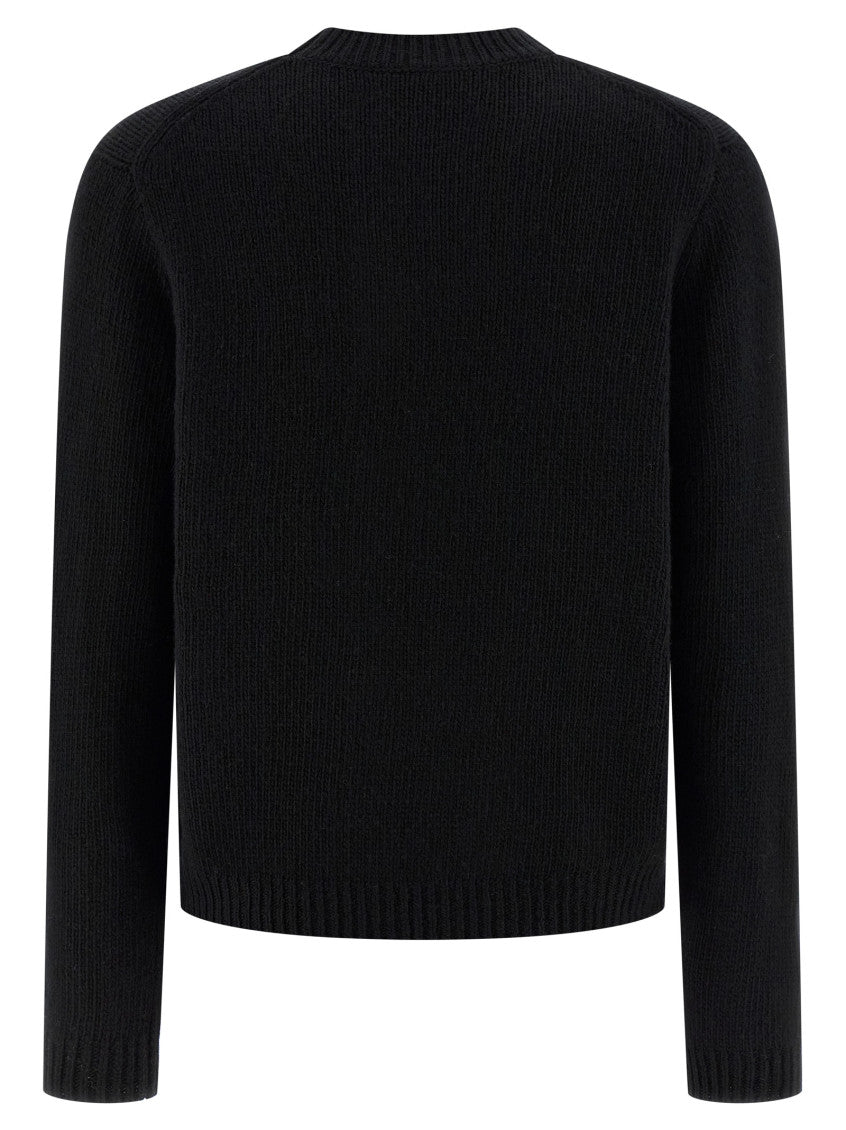 Black 'Dressed Fox' sweater 2