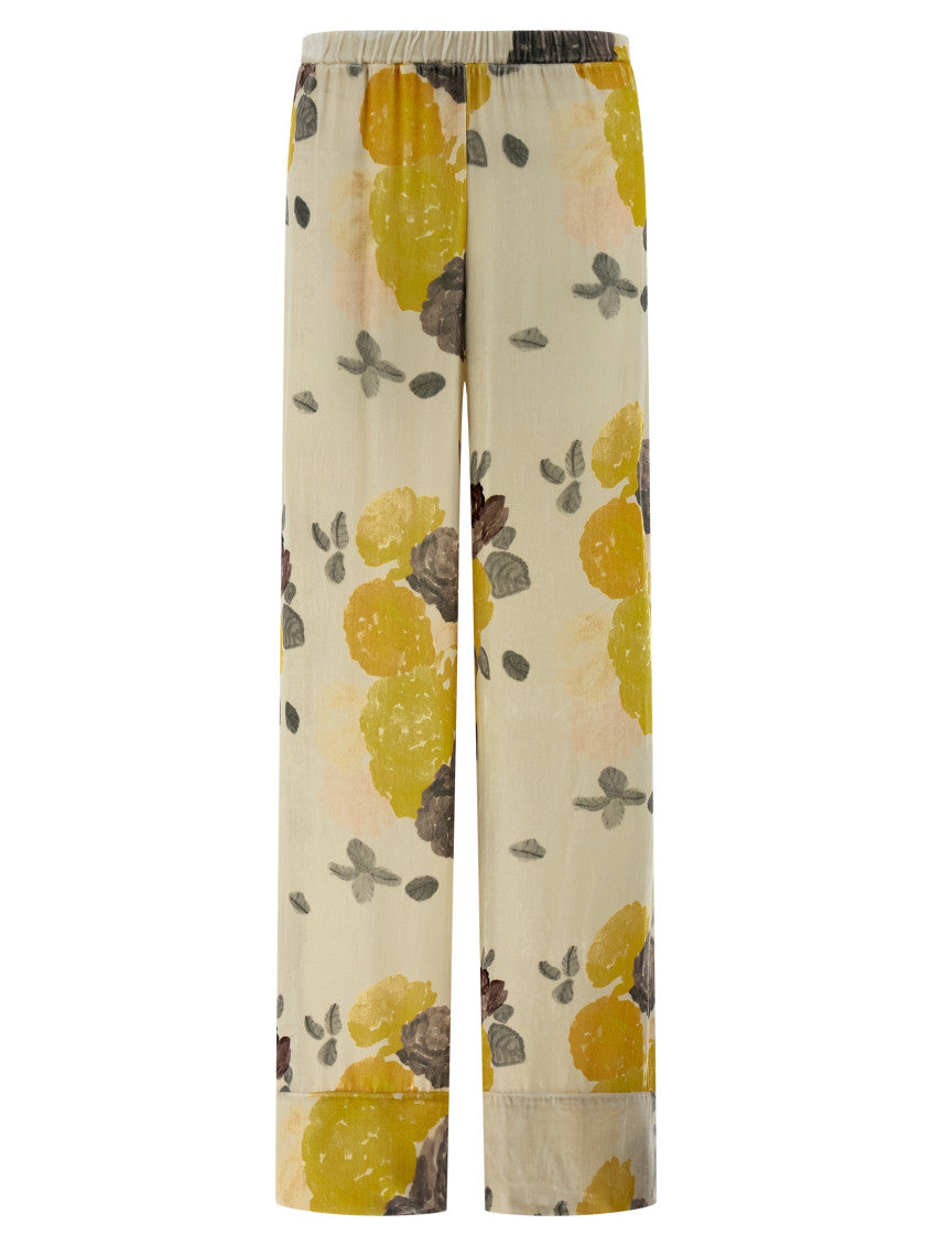 Multicolor 'Louis' Floral Pants 1