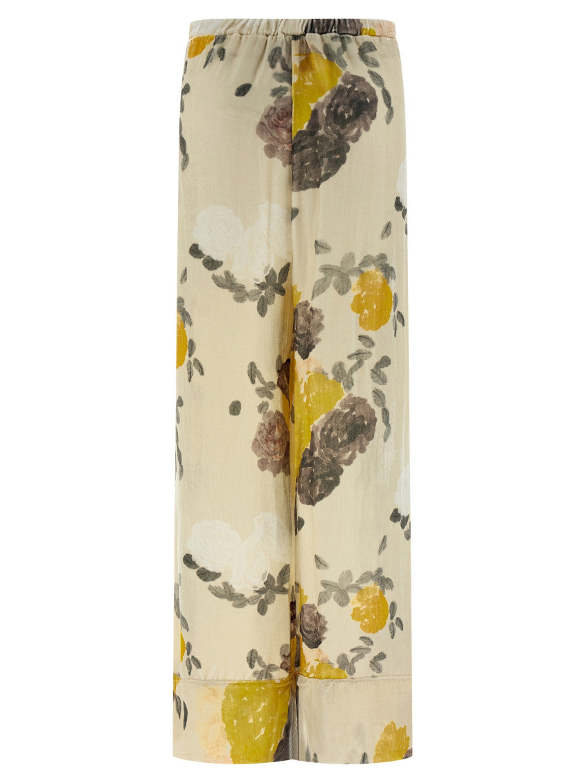 Multicolor 'Louis' Floral Pants 2