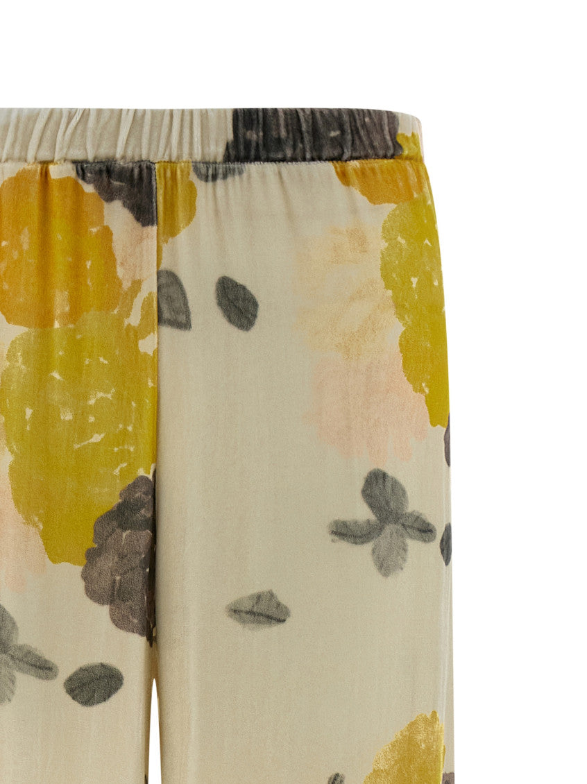 Multicolor 'Louis' Floral Pants 3