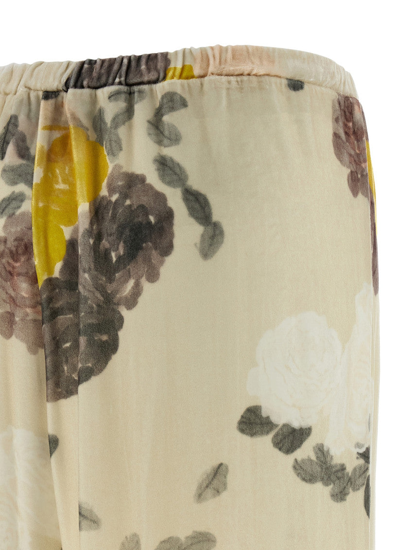 Multicolor 'Louis' Floral Pants 4