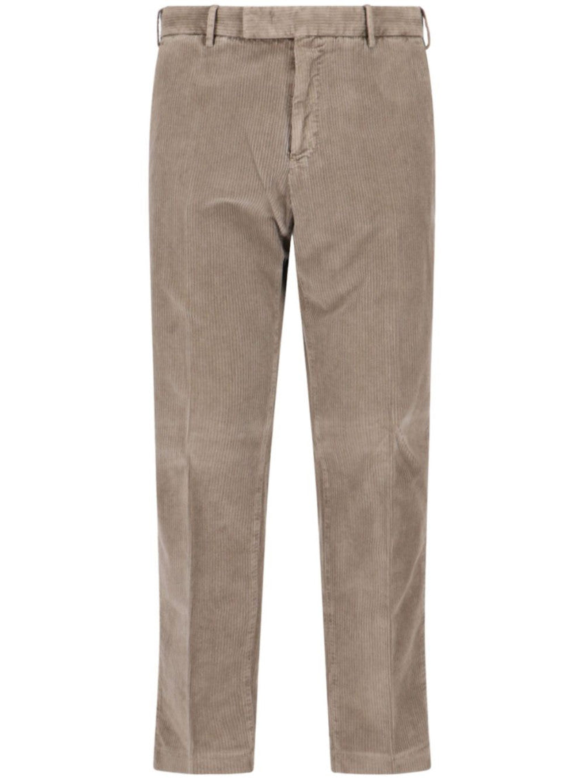 Beige Straight-fit Trouser 1