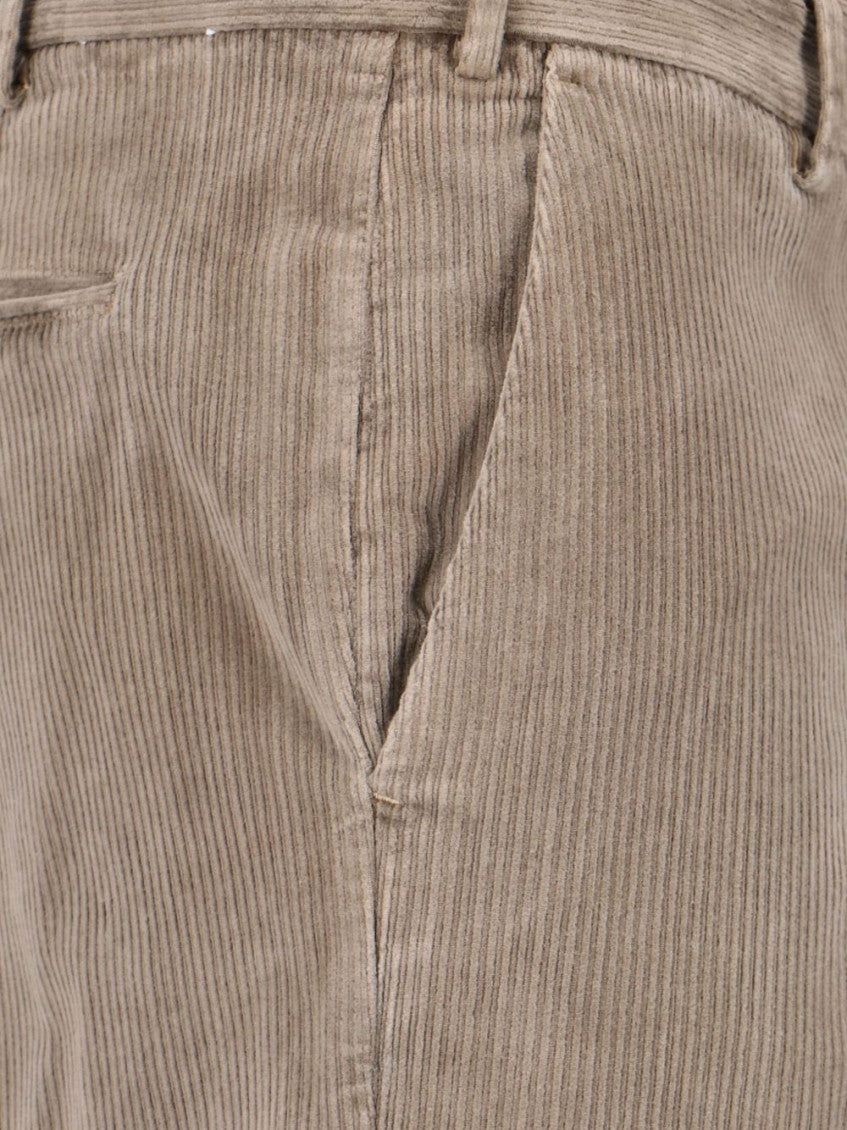 Beige Straight-fit Trouser 2