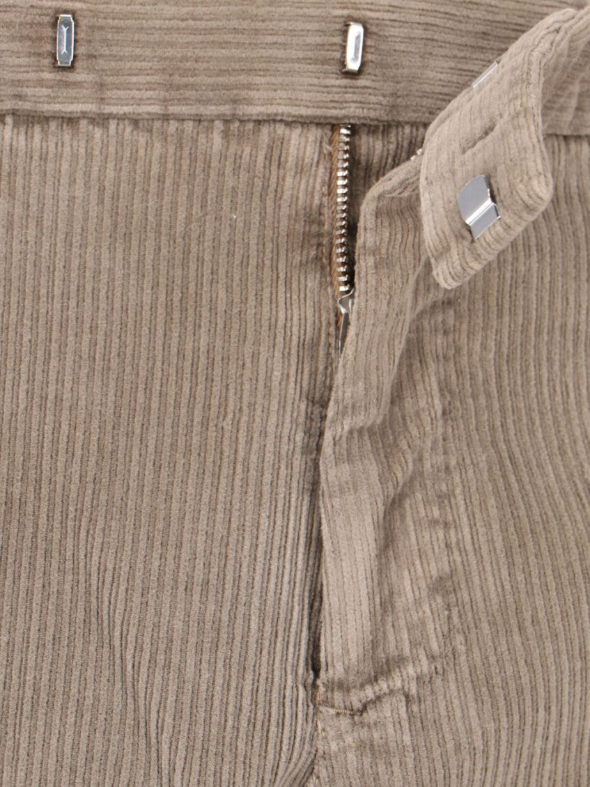 Beige Straight-fit Trouser 3