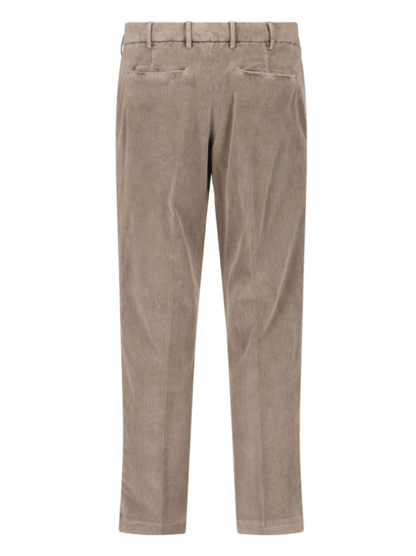 Beige Straight-fit Trouser 4