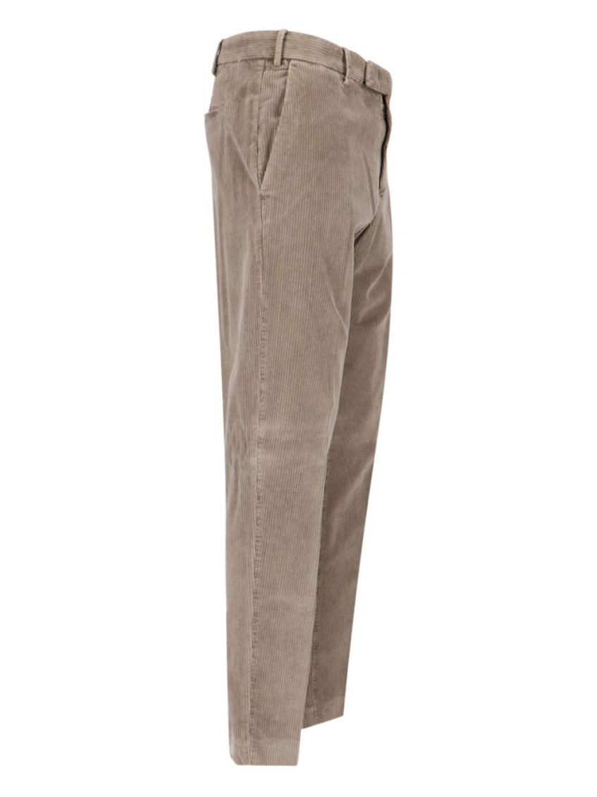 Beige Straight-fit Trouser 5