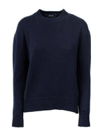 Dark Blue Irlanda wool sweater 1