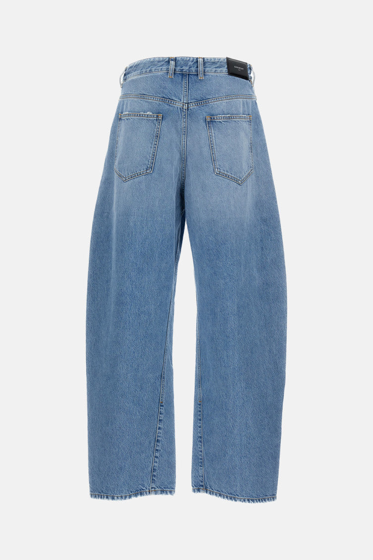 Sky Blue Relaxed Fit Jeans 2