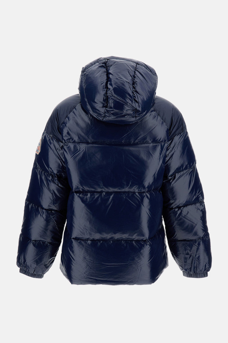 Navy Blue Quilted Jacket 2
