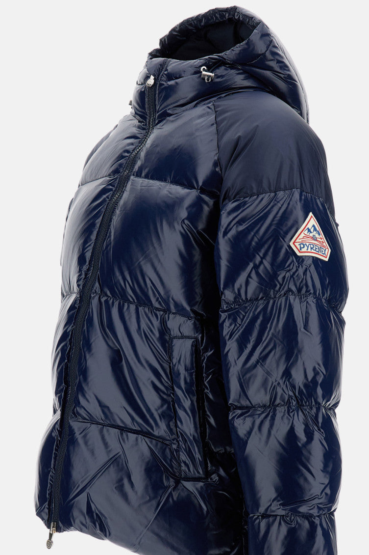 Navy Blue Quilted Jacket 3