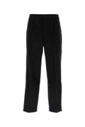 Black felt pant 1