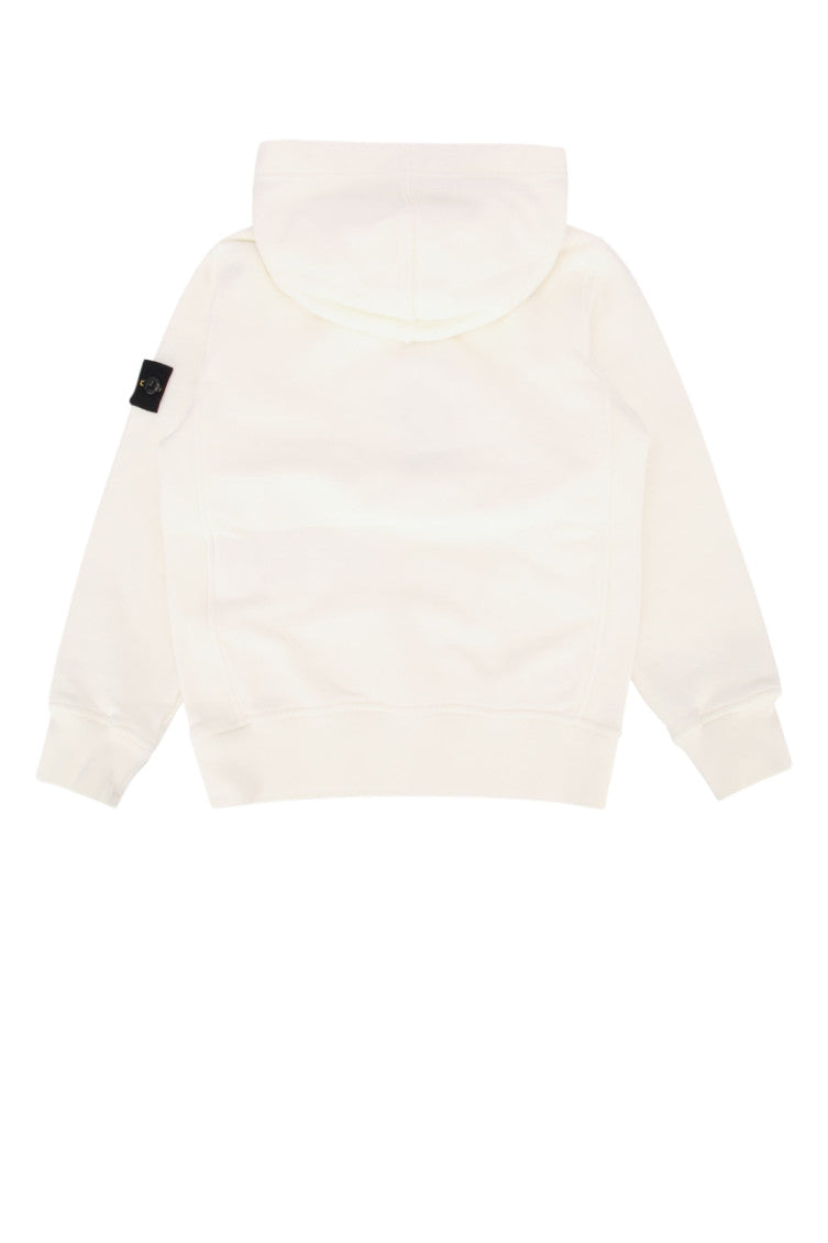 Kids White Logo Hoodie 2