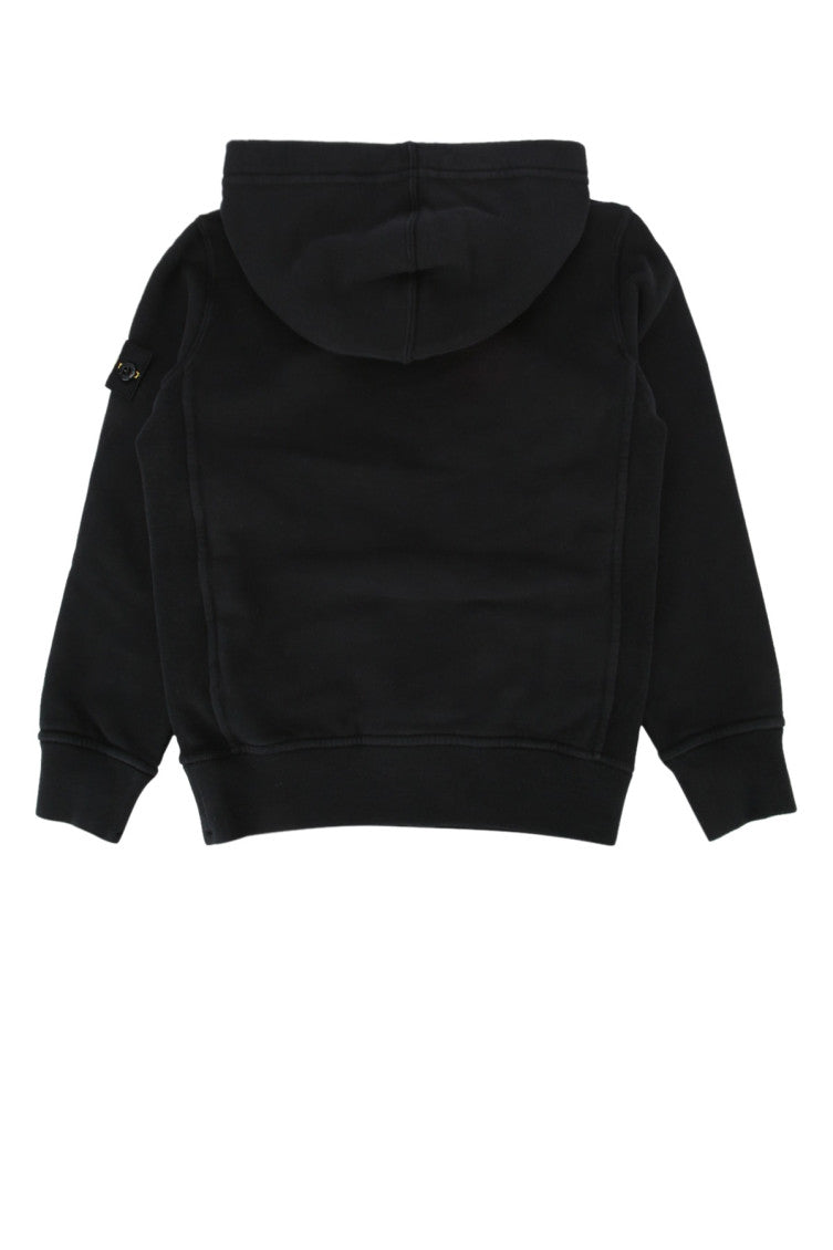 Kids Black Logo Hoodie 2