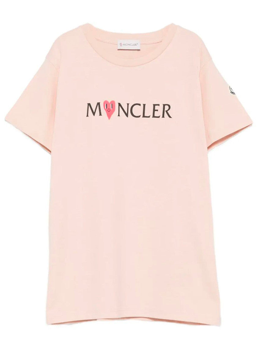 Girls Pink Logo T-Shirt 1