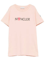 Girls Pink Logo T-Shirt 1