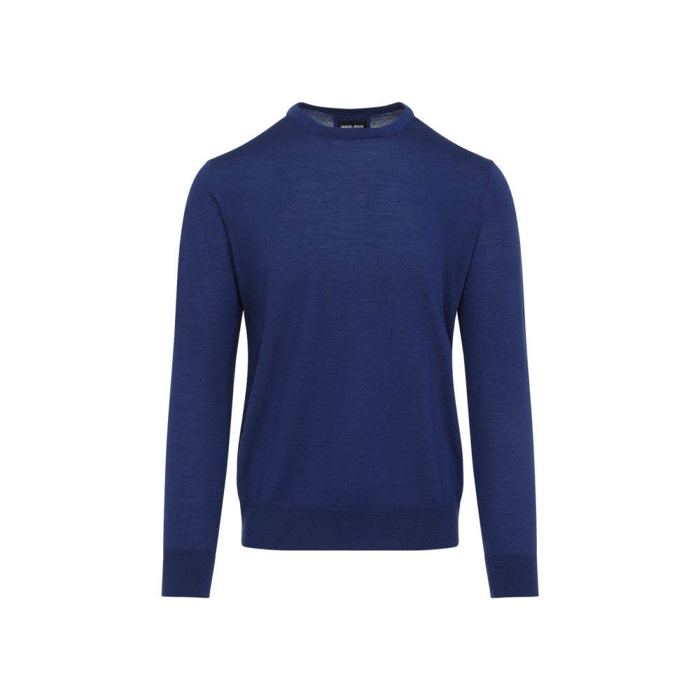 Royal Blue Wool Sweater 1