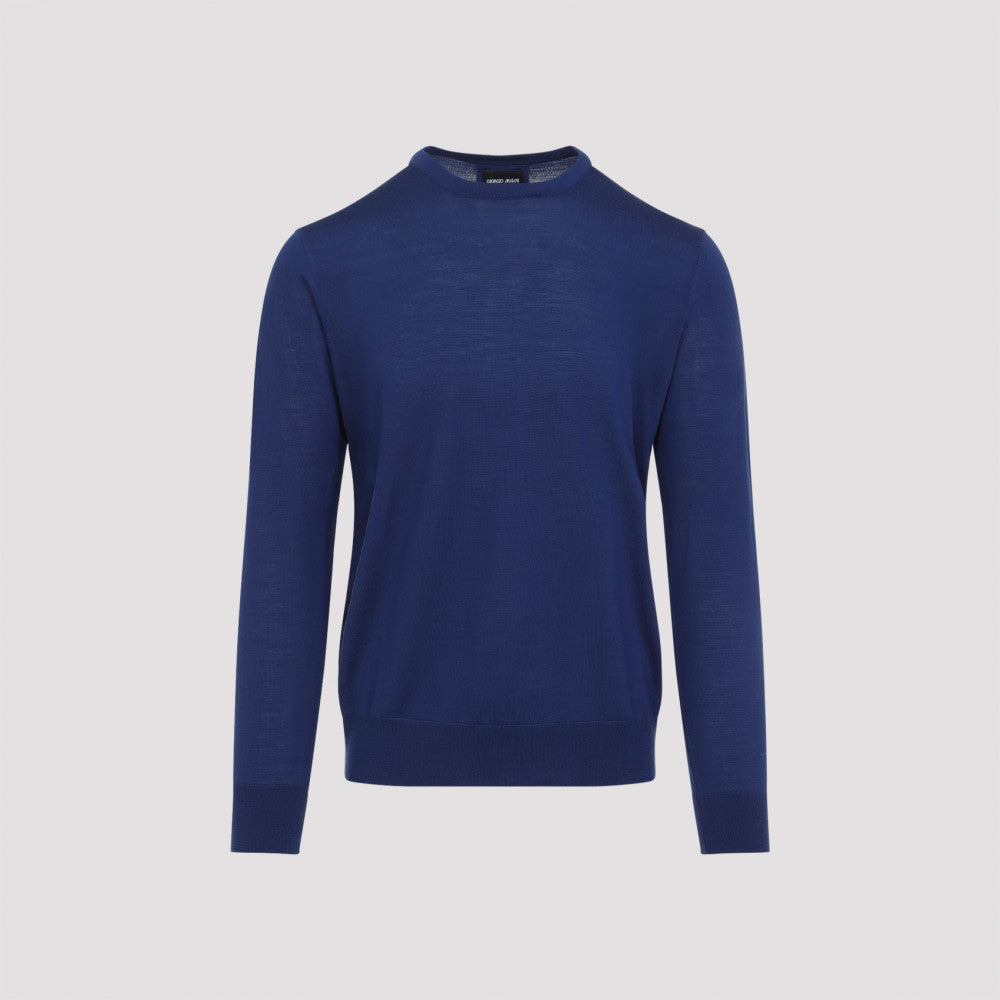 Royal Blue Wool Sweater 2