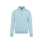 Aqua Polo Sweater 1