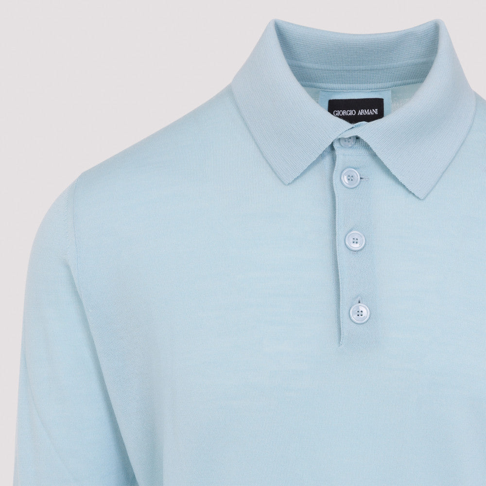 Aqua Polo Sweater 5