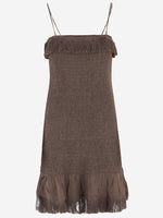 Brown Valia Mini Dress 1