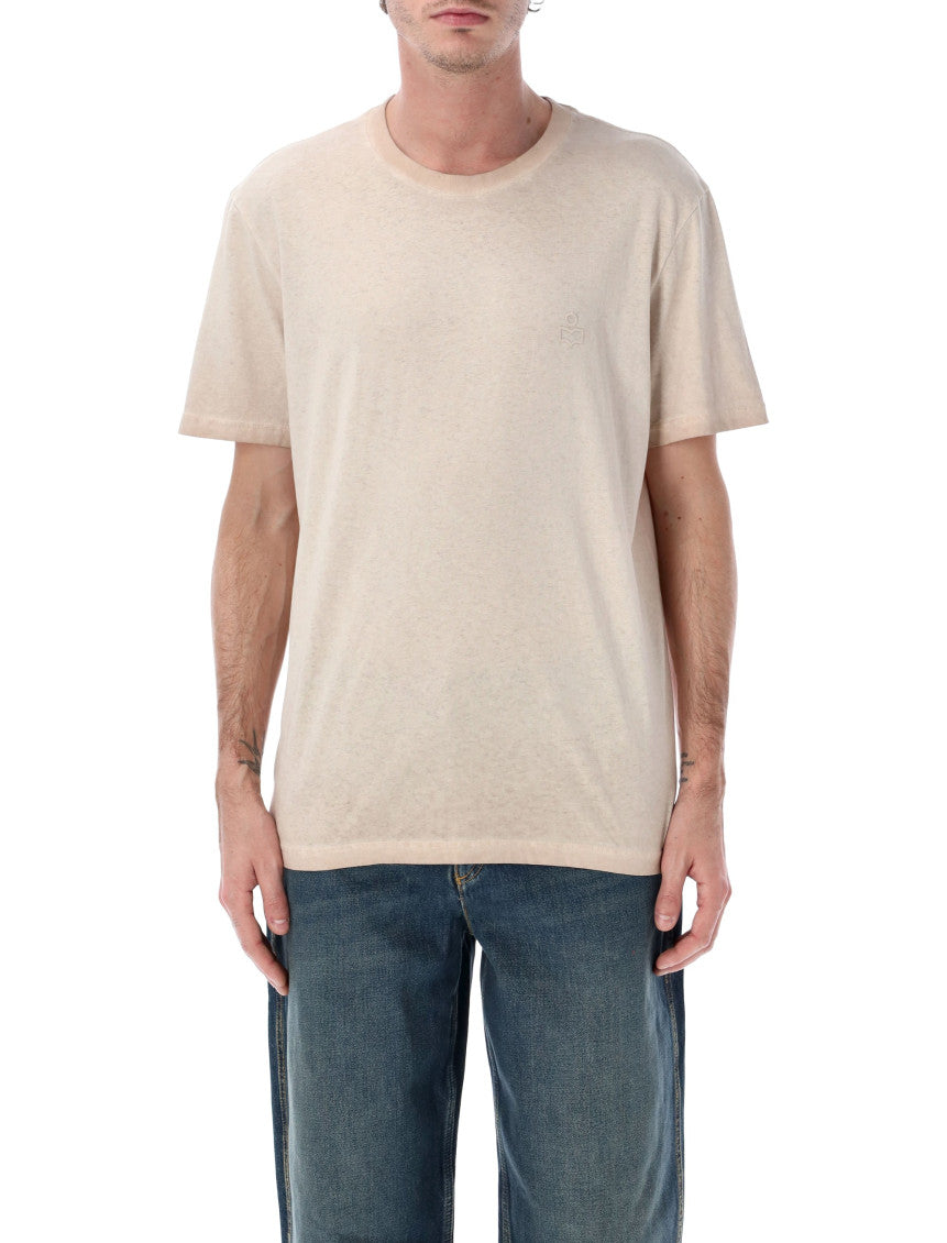 Beige Cotton T-Shirt 1