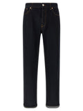 Dark Blue Denim Jeans 1