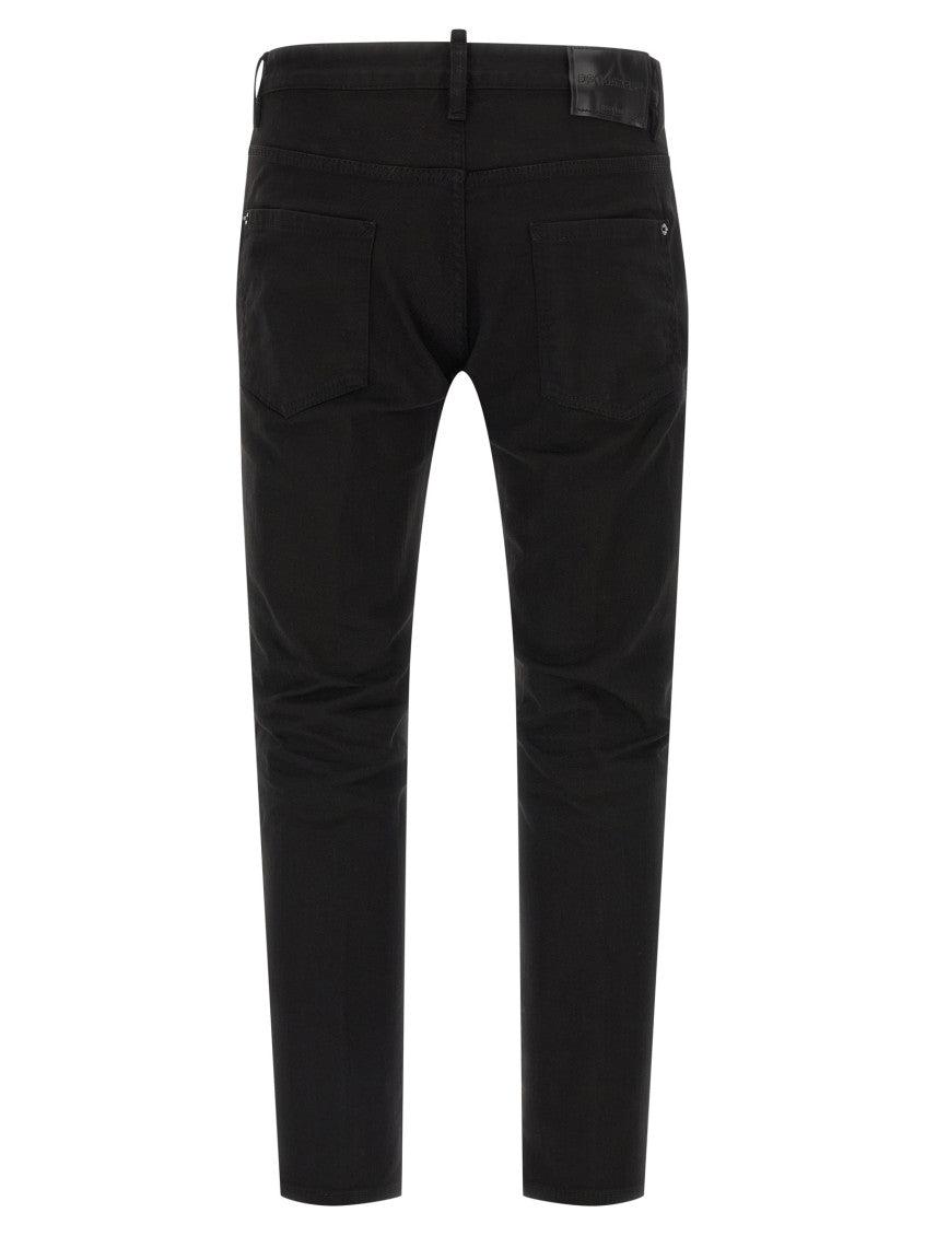 Black Straight Leg Jeans 2
