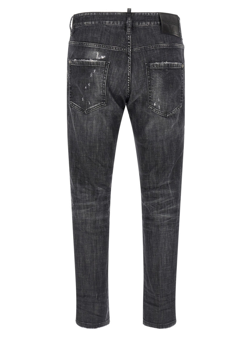 Grey Denim Jeans 2