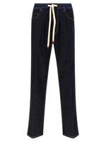 Navy Blue Relaxed Fit Jeans 1