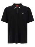 Black 'Dalomino' Polo Shirt 1