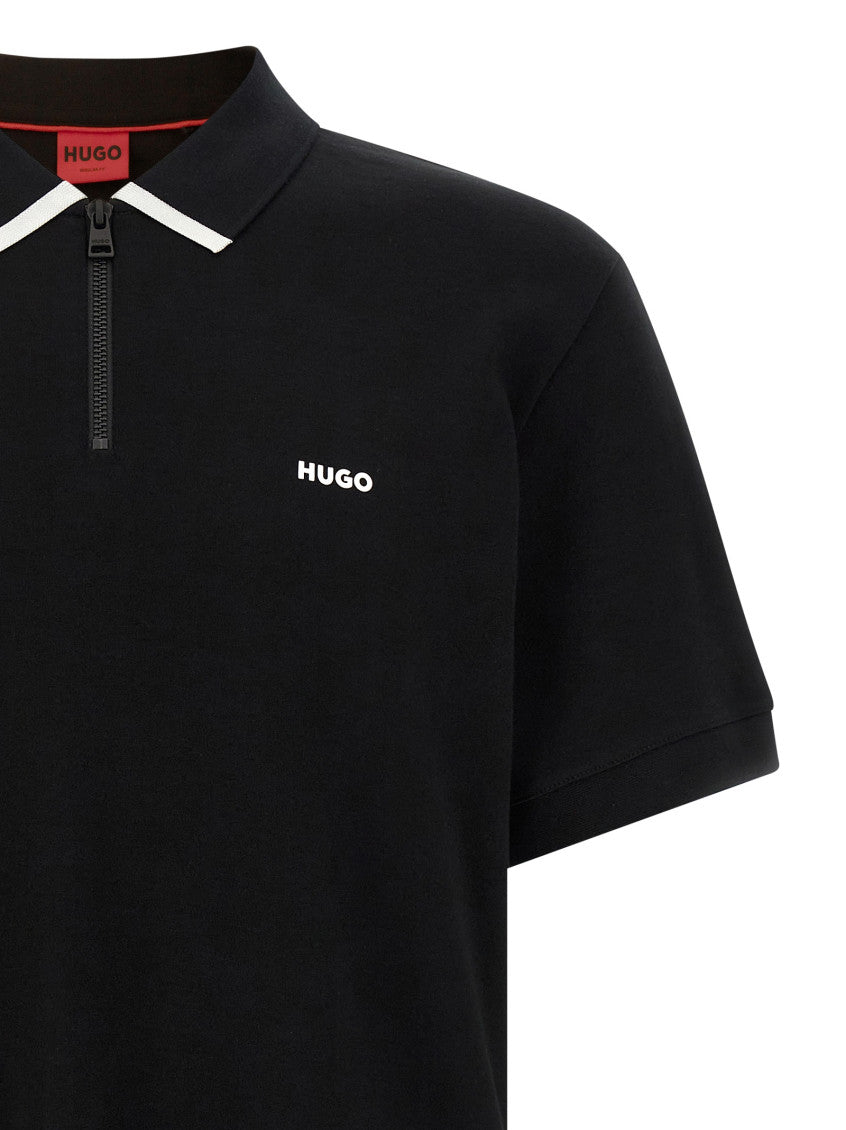 Black 'Dalomino' Polo Shirt 3