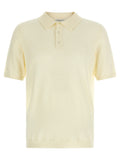 Beige Spongy Effect Polo Shirt 1