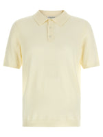 Beige Spongy Effect Polo Shirt 1