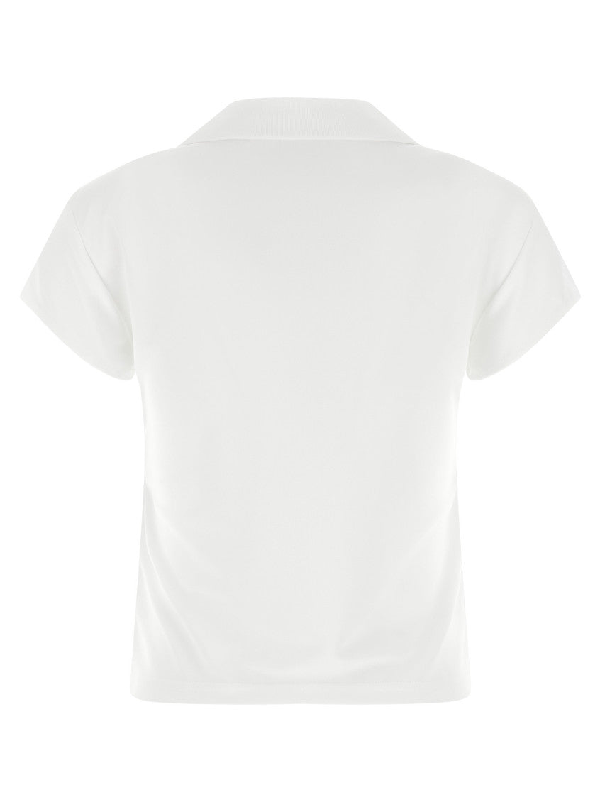 White 'Sports Cropped' T-shirt 2
