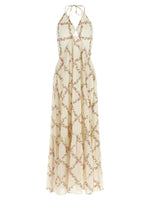 White Floral Printed Dress 1