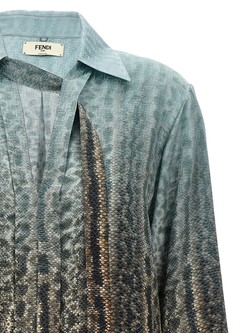 Multicolor Animal print shirt 3