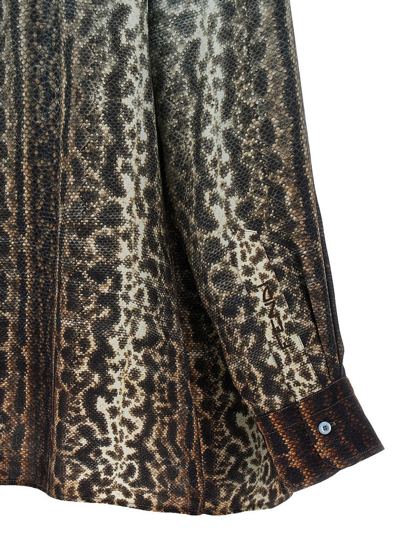 Multicolor Animal print shirt 4