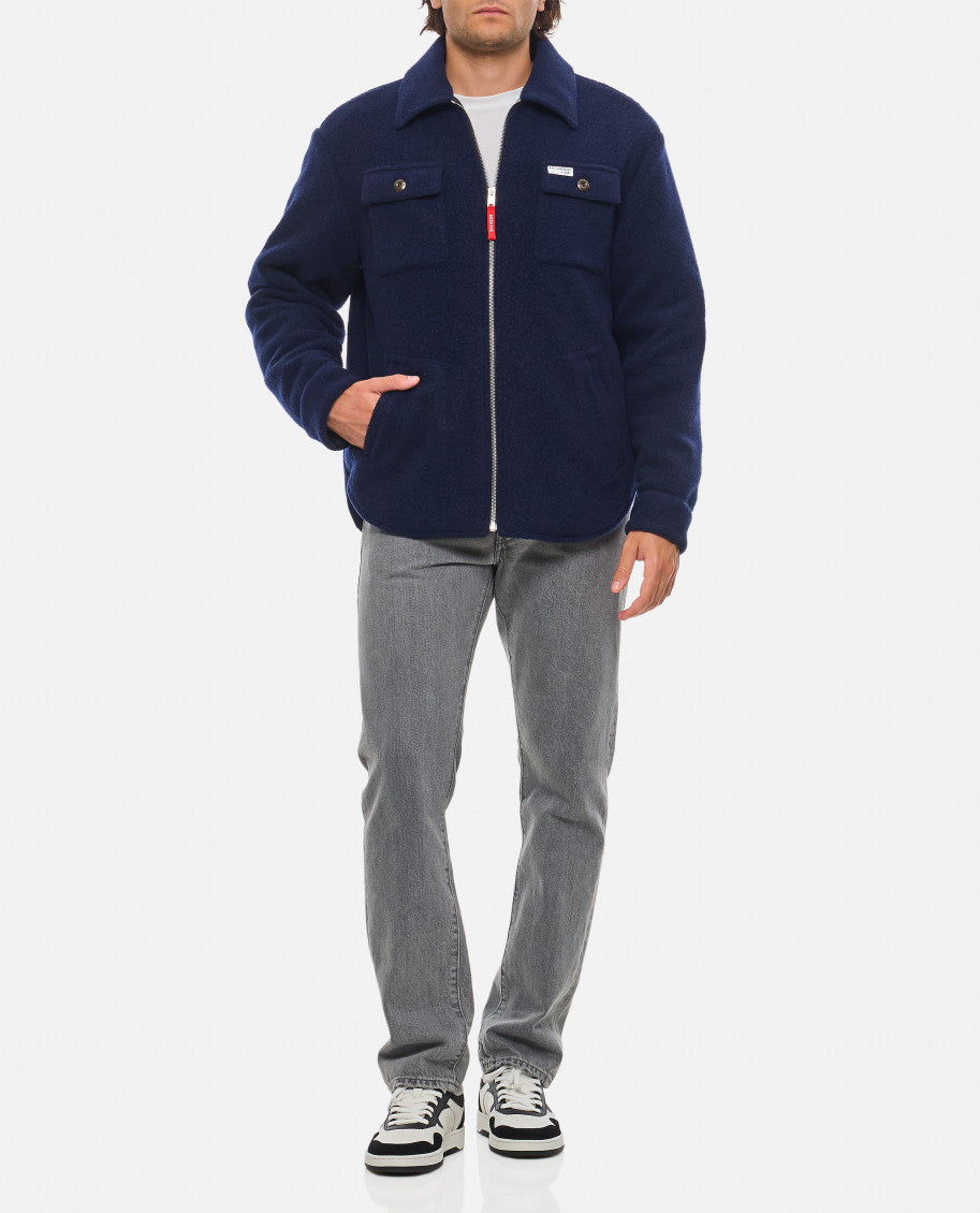 Dark Blue Overshirt Jacket 2