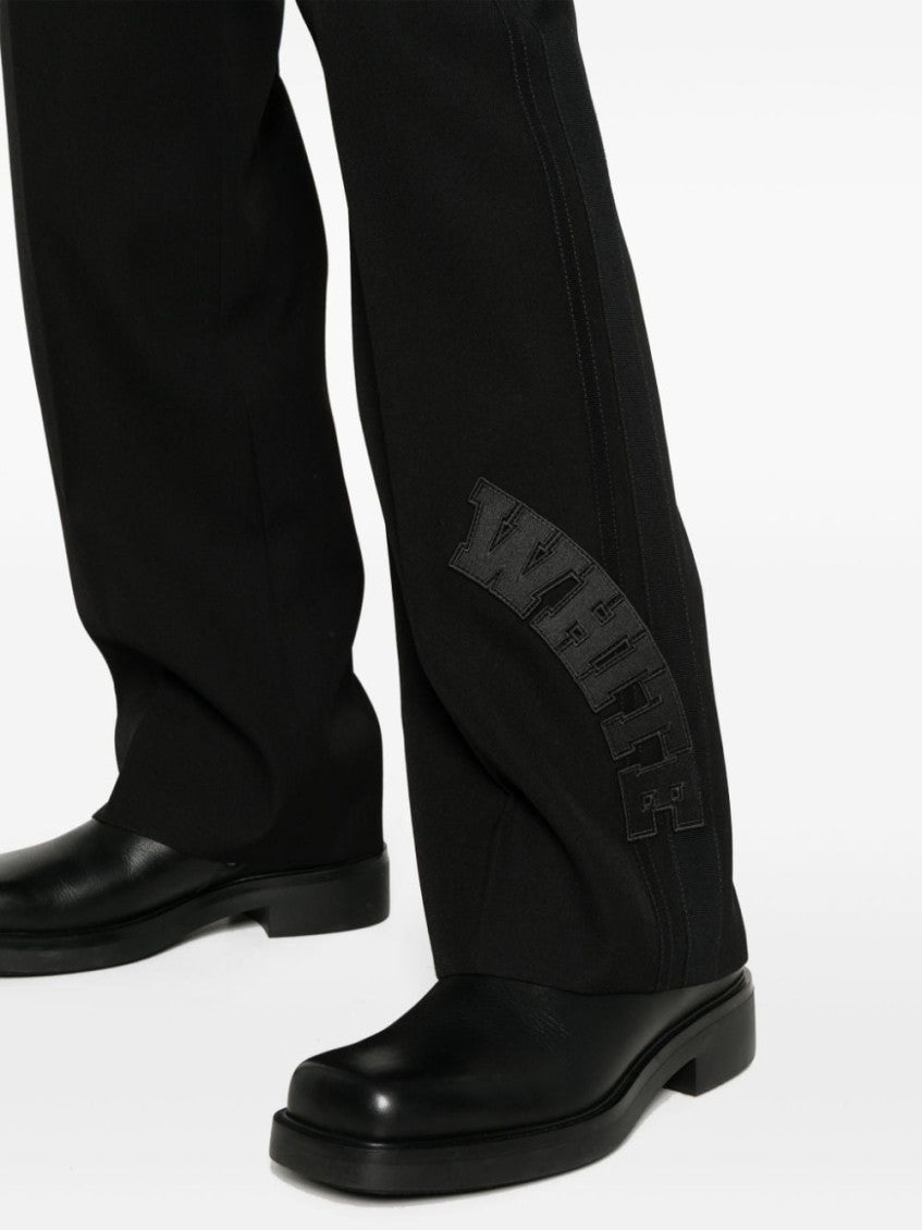 Black Wool trousers 2