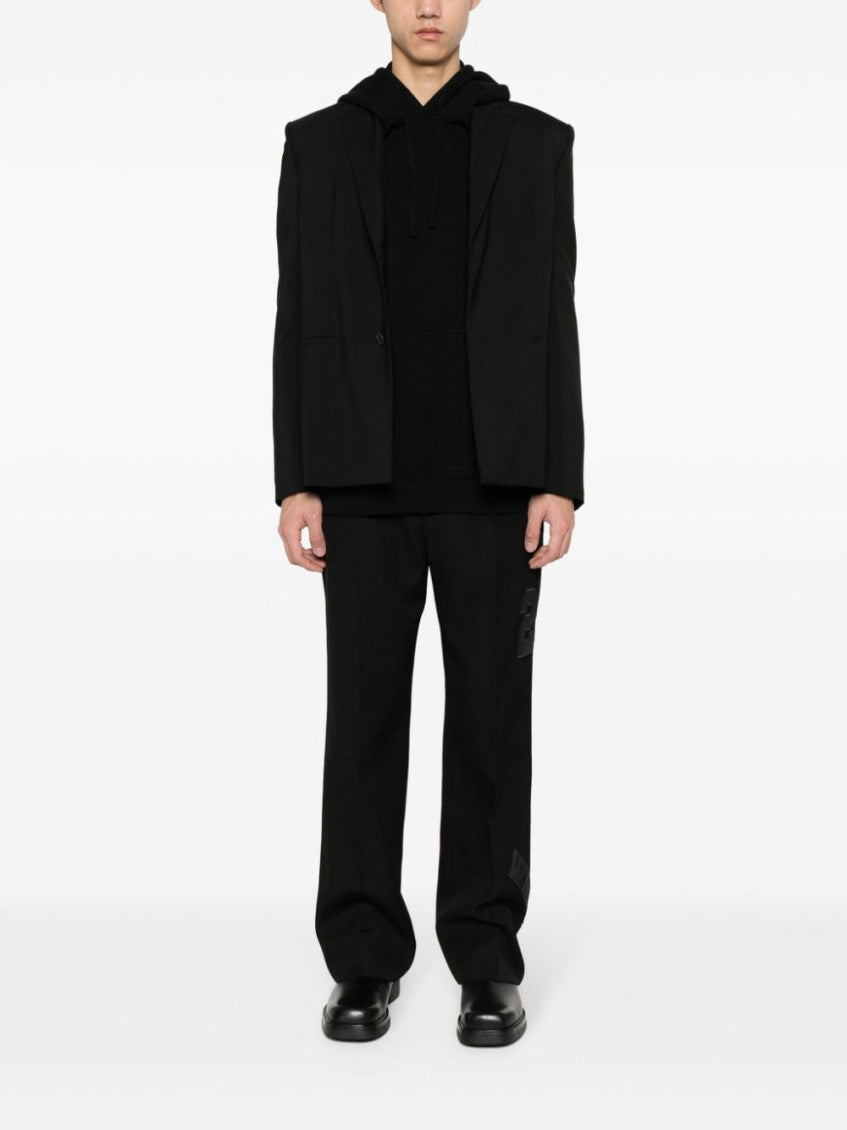 Black Wool trousers 4
