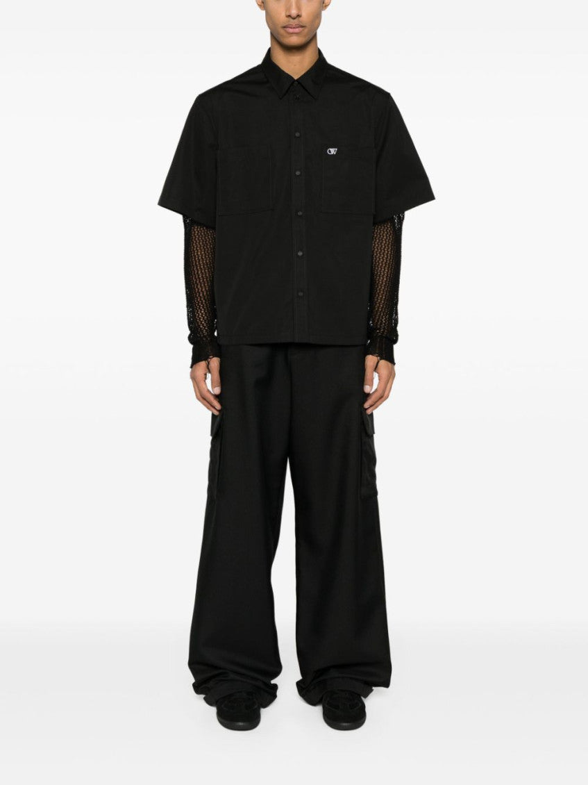 Black Logo Pants 2